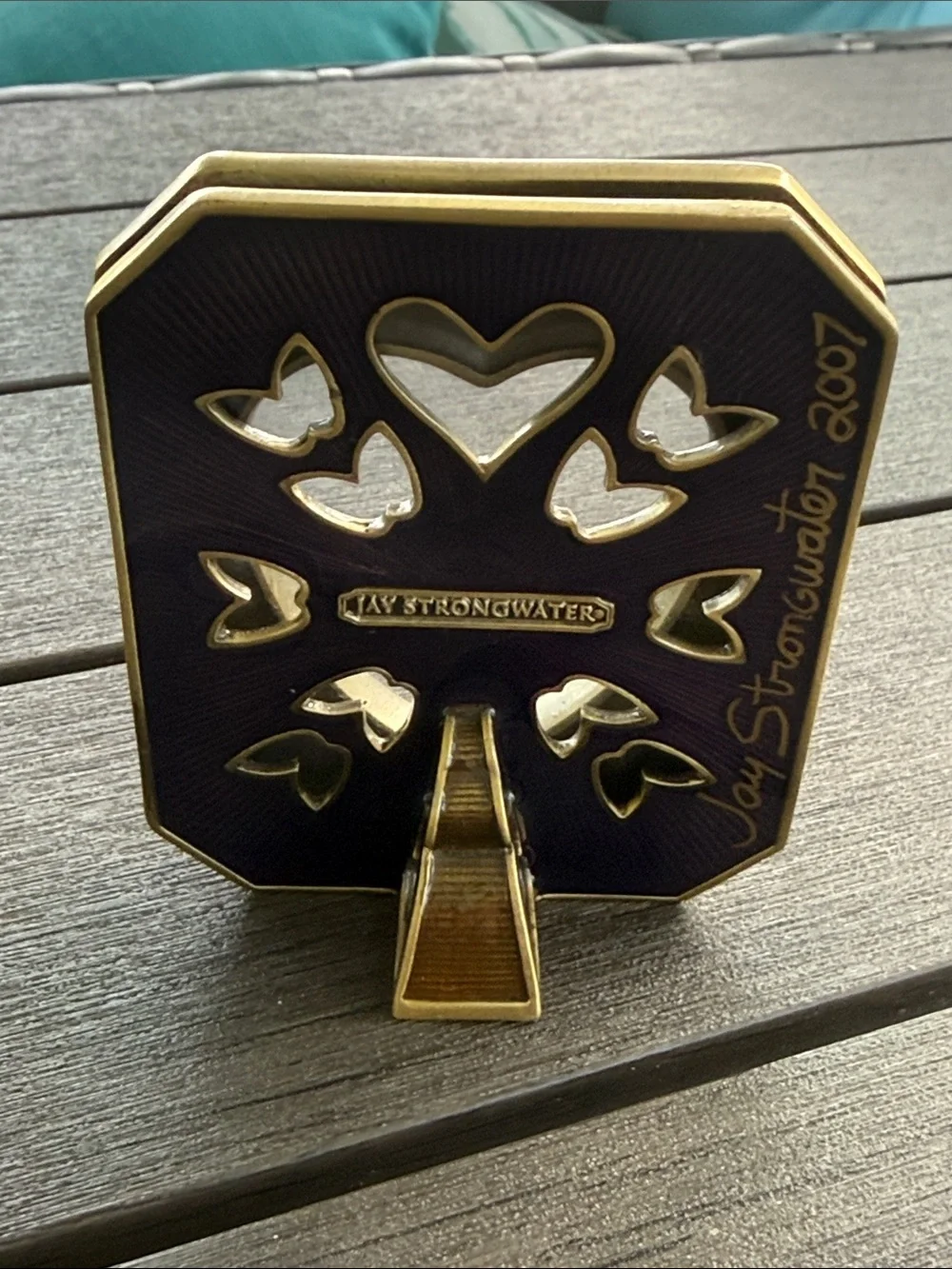 SIGNED BY JAY STRONGWATER small HEART frame limited edition